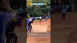 Omg 😳 Thriller Ball🔥🔥🔥 #highlights #cricworld  #shortvideos