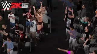 WWE 2K16 How to Fight in the Crowd Tutorial (Glitch)- PS4