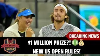 U.S. Open Mixed Doubles Shake-Up! Bold Changes & $1M Prize 🚀 । USA TODAY NEWS