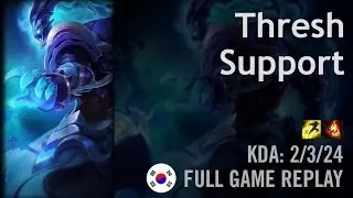 Thresh Support vs Blitzcrank - Chei - KR Challenger Path 5.24