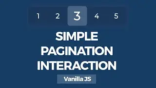 Simple Pagination Interaction
