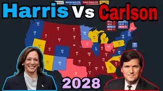 Kamala Harris Vs Tucker Carlson | 2028 Election Prediction