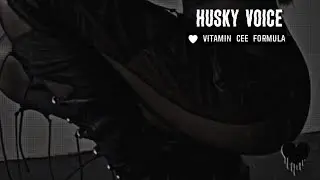 feminine husky voice // subliminal