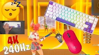 VTER Fighting68 Unboxing ASMR 😴 Box Fight Gameplay 📦 Satisfying Keyboard Fortnite 4K 240 FPS 🏆