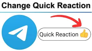 how to change quick reaction in telegram