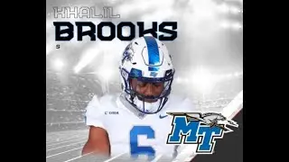 Khalil Brooks, DB, Middle Tennessee State | Official Pro Day