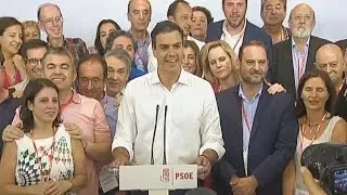 PEDRO SANCHEZ gana las primarias del PSOE (21/04/2017)
