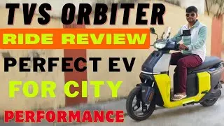 TVS ORBITER 2026 Full Ride Review in Telugu | Perfect Ev for City Commute | Performance, Braking