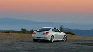 G37 top speed run stock 155mph