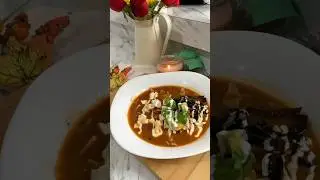 Sopa Azteca 💚🤍❤️ #sopadetortilla #recetasfaciles #deleite