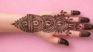 Simple Mehndi Design||Beautiful Mehndi Design||Latest Mehndi Design 