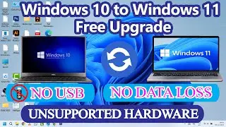 ⚠️ Fix Your PC's WIN11 Issues FAST Without a USB Drive | Windows 10 To Windows 11 Free Upgrade