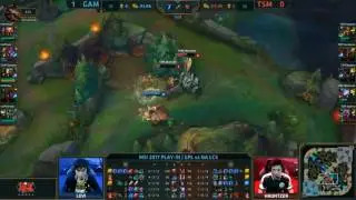 Highlight Gigabyte Marines VS Team Solo Mid  Game 2