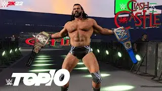 WWE 2K22: Clash at the Castle 2022 TOP 10 Predictions!