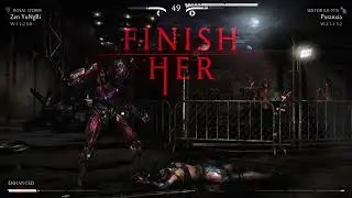 MKX Ft 3 vs Zen Yungri                   #MKX #MortalKombatX #Cyrax #Triborg