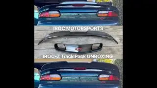 1993-2002 Camaro Blade Spoiler and 1998-2002 Camaro IROC-Z Heritage Grill UNBOXING!!!