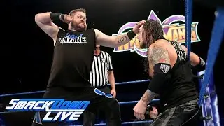 Барон Корбин против Кевина Оуэнса: SmackDown LIVE, 13 февраля 2018 г.