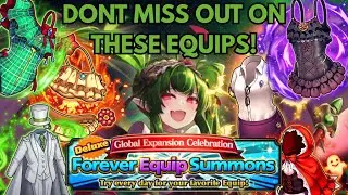 GET THESE FOREVER SUMMON EQUIPS!!! #grandsummonersglobal