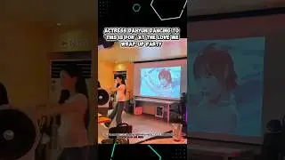ACTRESS DAHYUN DANCING TO 'THIS IS FOR' AT THE LOVE ME WRAP-UP PARTY