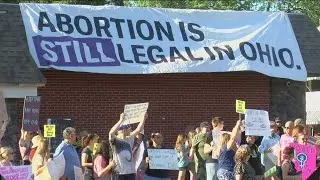 WATCH LIVE: Northeast Ohio physicians protest in support of abortion rights