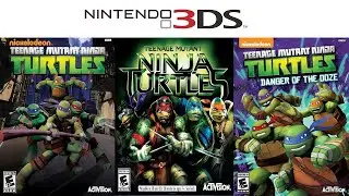 All Teenage Mutant Ninja Turtles Games on Nintendo 3DS