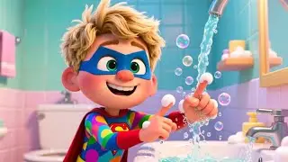 Clean Hands Superhero Song for Kids | Hand Washing Song, Healthy Habits & Baby Nursery Rhymes 🧼