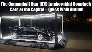1979 Lamborghini Countach LP400 S from The Cannonball Run - 28 SEP 21 - Cars at Capital - 29 Seconds