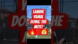 Lamine Yamal Skills || The Youngest Baller Doing It Different. #footballshorts #barcelona