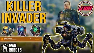 This UE Invader build is INSANE! War robots update 9.9.9 gameplay #warrobots