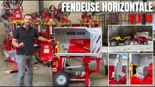 Fendeuse horizontale SLX10 LANCMAN &ndash; Tout savoir sur notre fendeuse 10 tonnes 😁🪵