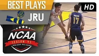 Karl Bordon with the NICE spin-move for the even slicker finish! | JRU | Best Plays | NCAA 93 | MB