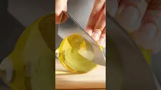 [4k] Slicing Solid Glass Lemon 🍋🔪 Satisfying ASMR #shorts #asmr #aiasmr #relaxing #satisfying #relax