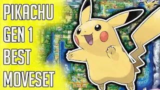 Pikachu Gen 1 Best Moveset - Pikachu Best Moveset Moves Pokemon Red Blue Yellow Version Guide