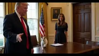 Trump, Melania & Cat&rsquo;s VIP Tour &ndash; Chaos in the Jet & White House