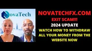 Novatechfx.com Update How to Withdraw your money from the website #novatechfx