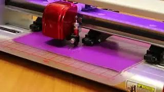 Сквозная резка картона на плоттере MasterCutter C16