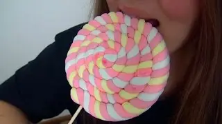 ASMR Poofy Pop Eating Sounds
