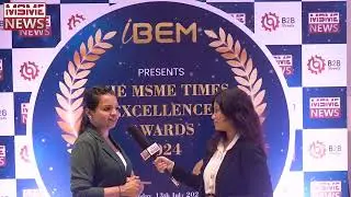 Dr. Parul Aggarwal, The MSME Times Excellence Awards & Business Conference 2024 (2nd Edition)