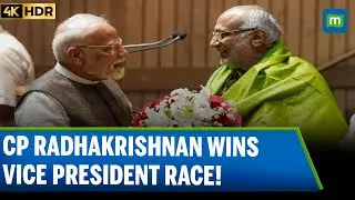 CP Radhakrishnan Elected Vice President with 452 Votes | INDIA Bloc Defeated