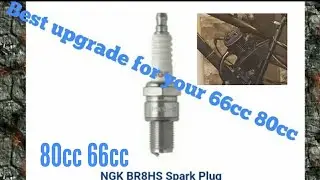 Motorized bicycle spark plug upgrade best for your bike #shorts