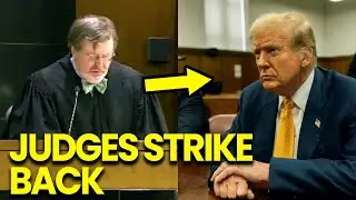 Trump's DOJ ERUPTS as Fed up Judges Pull BOMBSHELL Move AGAINST Him!!