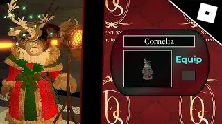 [NEW SKIN/FREE]  НОВЫЙ БЕСПЛАТНЫЙ СКИН В ПИГГИ CORNELIA В ИГРЕ : PIGGY | Roblox 