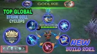 STRAW DOLL SKIN CYCLOPS | BUILD 2021 RANK GAMEPLAY | TRY THIS BUILD