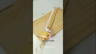DIY Flaming Sword #shorts #viralvideo #satisfying #origami #handmade #diy #fyp