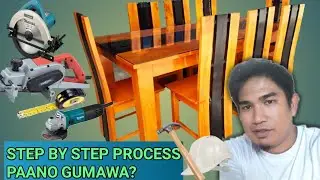 How To Build A Wooden Chairs for Dining Table || Extreme Woodworking | My First Time