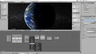 Концептуализация Земли &mdash; рендер в Blender Cycles.