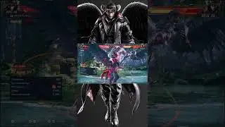 Devil Jin Combo 04 (Normal Combo ) #Tekken8#DevilJin#TekkenCombos#GamingFashion#DevilJinShorts