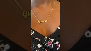 Symone + Alexis Personalized Necklaces