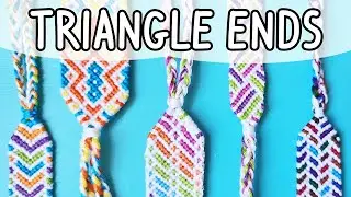 Triangle Ends Tutorial for Friendship Bracelets