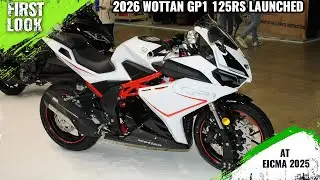 2026 Wottan GP1 125RS Launched At EICMA 2025 - First Look - Full Exterior
